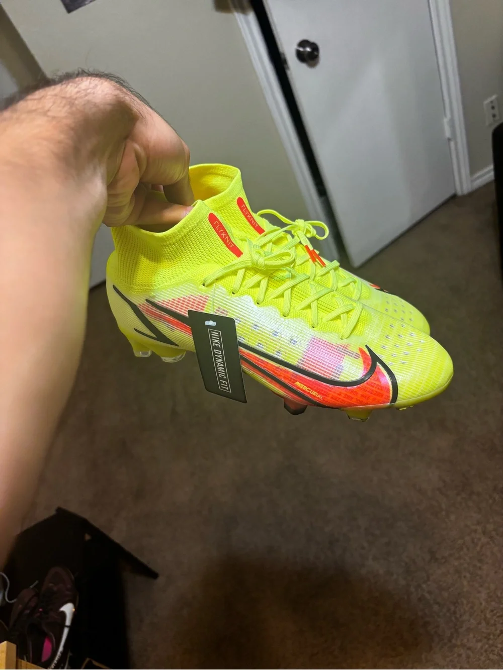 Nike Mercurial Superfly 8 Elite Fg Sz 9 / hypervenom/vapor/f50/predator/tiempo/